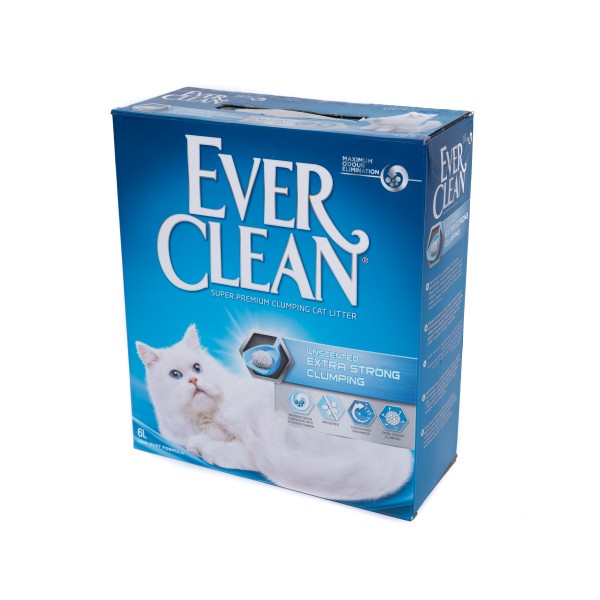 Nisip litieră EVER CLEAN NISIP EXTRA STRONG CLUMPING FĂRĂ PARFUM